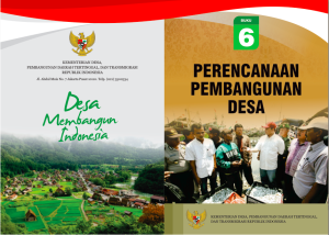 Perencanaan Pembangunan Desa